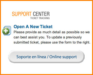 Support - Online Ticket