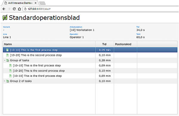 Imagen de Instrucción de Trabajo en navegador de Internet